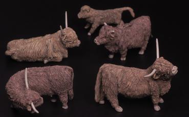 GEBO72254 Highlander Rinder Set 1