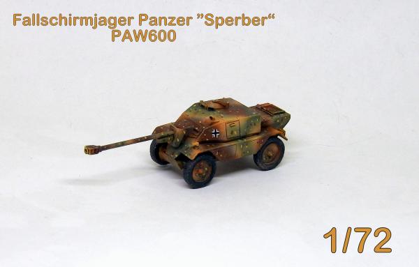 GEBO72265 Fallschirmjäger Panzer Sperber PAW600