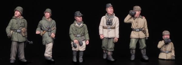 GEBO72152 Deutsche Panzer Besatzung Winter Set 2